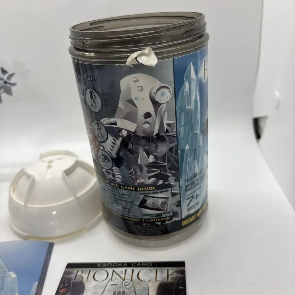 LEGO BIONICLE: Nuju (8606) Complete With Instructions In Canister